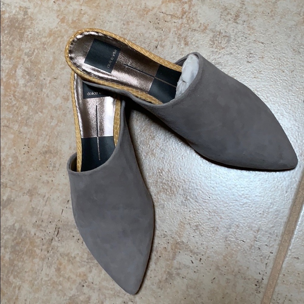 Dolce vita suede mules